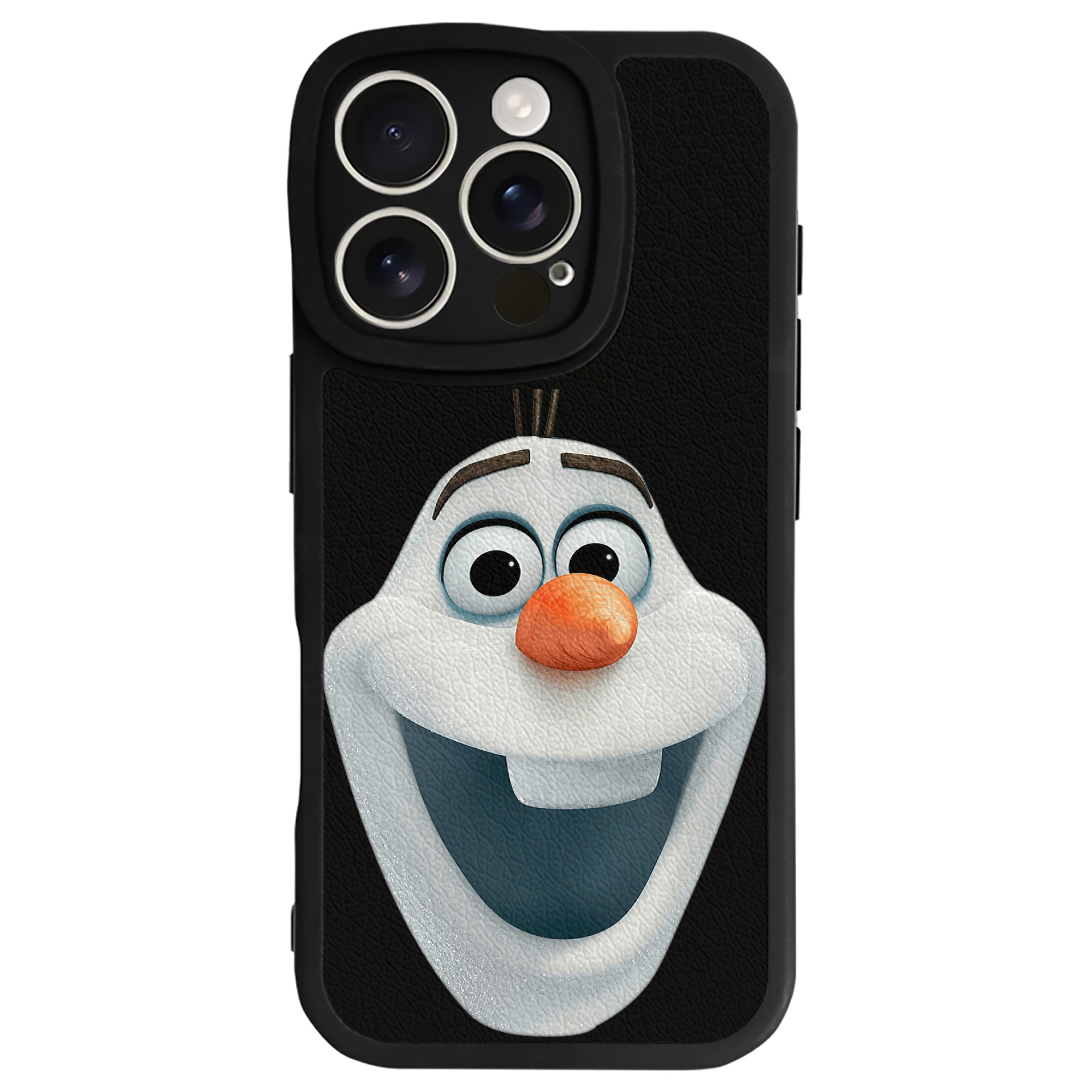 （画像用） アナと雪の女王 アンナ エルサ Frozen Anna Elsa 【iPhone 16シリーズ対応】シリコンスマホケース（レザー調） 材質：シリコン